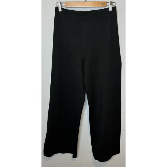 Rosetta Getty Wide Leg Pants Size Black Women’s Pull On Casual small - Picture 1 of 8